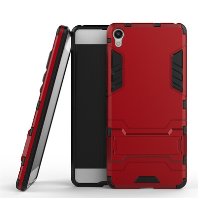 Красный Slim Robot Armor Kickstand Ударопрочный жесткий корпус из прочной резины для SONY Xperia XA
Красный Slim Robot Armor Kickstand Ударопрочный жесткий корпус из прочной резины для SONY Xperia XA