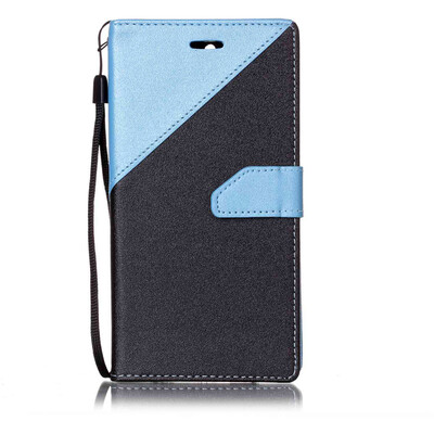 Black + blue Design PU Leather Wallet Case Classic Flip Cover with Stand Function and Credit Card Slot for HUAWEI Y6 II
Black + blue Design PU Leather Wallet Case Classic Flip Cover with Stand Function and Credit Card Slot for HUAWEI Y6 II