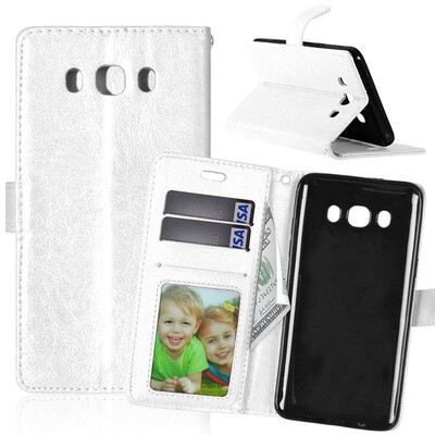 White Style Classic Flip Cover with Stand Function and Credit Card Slot for Samsung GALAXY J3 Pro
White Style Classic Flip Cover with Stand Function and Credit Card Slot for Samsung GALAXY J3 Pro
