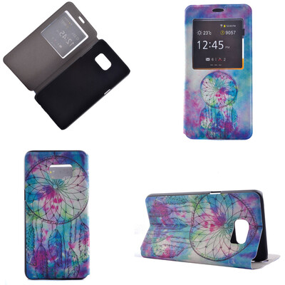 Pink Dreamcatcher Design PU Leather Flip Cover Wallet Card Holder Case for Samsung Galaxy S6 Edge Plus
Pink Dreamcatcher Design PU Leather Flip Cover Wallet Card Holder Case for Samsung Galaxy S6 Edge Plus