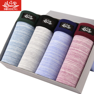 BOSIDENG BJK61051-3 men&39s underwear cotton angle underwear male 4 mixed box box B combination L
BOSIDENG BJK61051-3 men&39s underwear cotton angle underwear male 4 mixed box box B combination L