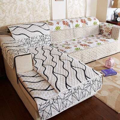 

(FANROL) диван-циферблат четыре сезона диван комплекты коврики ткань шлифовальный диван туалетная крышка простой двухсторонний диван подушка установить волшебное время 70 * 180 см