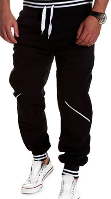 New mens pants casual contrast color splice sports
New mens pants casual contrast color splice sports