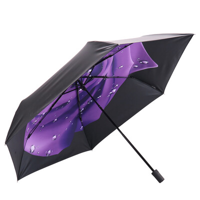 Heaven umbrella UPF50 carbon fiber all shade black rubber transfer rose three fold small black umbrella sunny umbrella sun umbrella purple 30336DLCJ
Heaven umbrella UPF50 carbon fiber all shade black rubber transfer rose three fold small black umbrella sunny umbrella sun umbrella purple 30336DLCJ