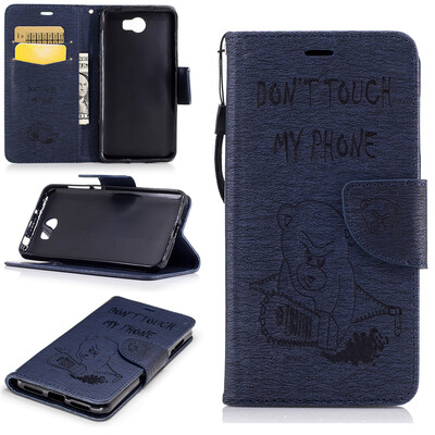Deep Blue Bear Style Embossing Classic Flip Cover with Stand Function and Credit Card Slot for Huawei Honor 5A/Y6 II
Deep Blue Bear Style Embossing Classic Flip Cover with Stand Function and Credit Card Slot for Huawei Honor 5A/Y6 II