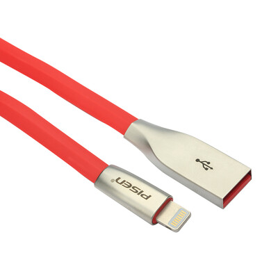 PISEN Zinc Alloy Apple Cable Apple Lightning Data Charging Cable 1M (Red) For Apple Phone / Tablet
PISEN Zinc Alloy Apple Cable Apple Lightning Data Charging Cable 1M (Red) For Apple Phone / Tablet