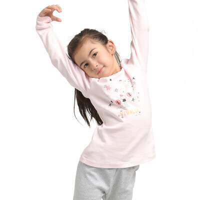 VIV & LUL Children's Underwear Women's Underwear Set Baby Sweater Crouchs Pajamas Set DL418209 Pink 140cm
VIV & LUL Children's Underwear Women's Underwear Set Baby Sweater Crouchs Pajamas Set DL418209 Pink 140cm