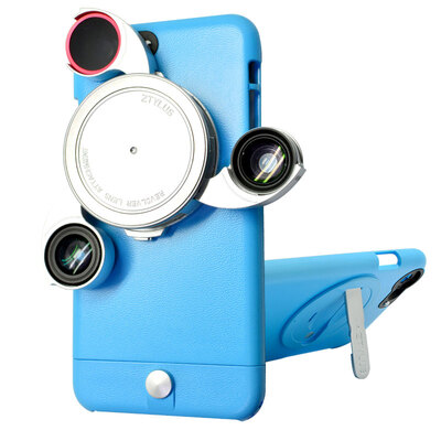 Think of music Ztylus apple iphone6Splus and 6plus general mobile phone shell camera camera lens set blue
Think of music Ztylus apple iphone6Splus and 6plus general mobile phone shell camera camera lens set blue