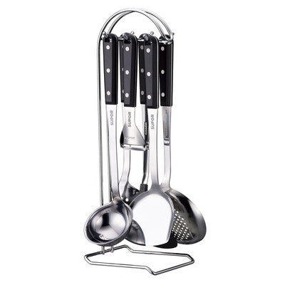 SUPOR Classic series shovel spoon 7-piece set Truner pot protecting shovel soup spoon hot pot spoon peeler T0906Q
SUPOR Classic series shovel spoon 7-piece set Truner pot protecting shovel soup spoon hot pot spoon peeler T0906Q