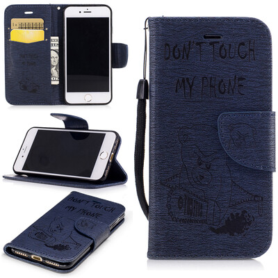 Deep Blue Bear Style Embossing Classic Flip Cover with Stand Function and Credit Card Slot for IPHONE 7
Deep Blue Bear Style Embossing Classic Flip Cover with Stand Function and Credit Card Slot for IPHONE 7