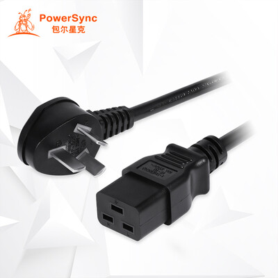 (PowerSync) MPCKRX0010 UPS dedicated power cord extension cord three plug 90 degrees to C19 server cable black
(PowerSync) MPCKRX0010 UPS dedicated power cord extension cord three plug 90 degrees to C19 server cable black