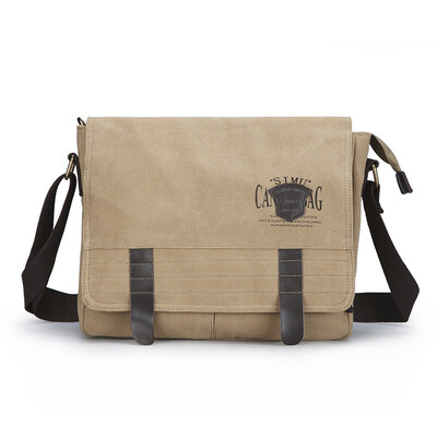 Think of animal husbandry SIMU 1613 retro canvas bag leisure shoulder bag Khaki color
Think of animal husbandry SIMU 1613 retro canvas bag leisure shoulder bag Khaki color