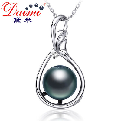 Demi Jewelery Heart Dance 10-11mm Round Fancy Tahitian Black Pearl Pendant 925 Silver
Demi Jewelery Heart Dance 10-11mm Round Fancy Tahitian Black Pearl Pendant 925 Silver