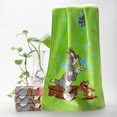 Fu Jade clean cotton children's bath towel Tom & Jerry active cartoon bubble printing wrapped body towel 68 * 137cm green
Fu Jade clean cotton children's bath towel Tom & Jerry active cartoon bubble printing wrapped body towel 68 * 137cm green