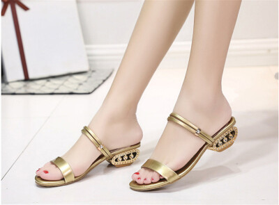 Jiabaisi Women sandal around Toe fretwork low Heel fashion strap comfort shoes Large Size Basic Shoes
Jiabaisi Women sandal around Toe fretwork low Heel fashion strap comfort shoes Large Size Basic Shoes