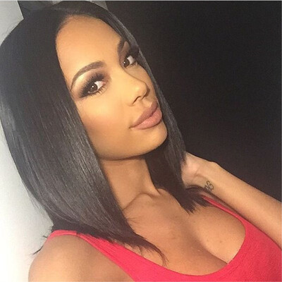 12inch Short Bob Haircuts Straight Hair Wigs Synthetic Lace Front Wigs Natural Black High Temperature Fiber For Fashion Women
12inch Short Bob Haircuts Straight Hair Wigs Synthetic Lace Front Wigs Natural Black High Temperature Fiber For Fashion Women