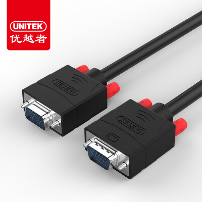 UNITEK VGA cable computer monitor cable projector 20 meters 3 6 video extension cable pure copper double magnetic ring HD line Y-C508A
UNITEK VGA cable computer monitor cable projector 20 meters 3 6 video extension cable pure copper double magnetic ring HD line Y-C508A