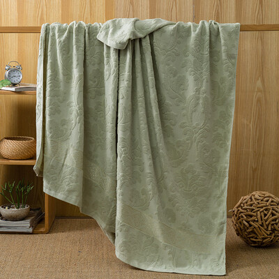 Yingxin textile cotton jacquard towel was multi-functional breathable air-conditioned blanket nap nap Four seasons blanket blanket dark green 150 200cm
Yingxin textile cotton jacquard towel was multi-functional breathable air-conditioned blanket nap nap Four seasons blanket blanket dark green 150 200cm