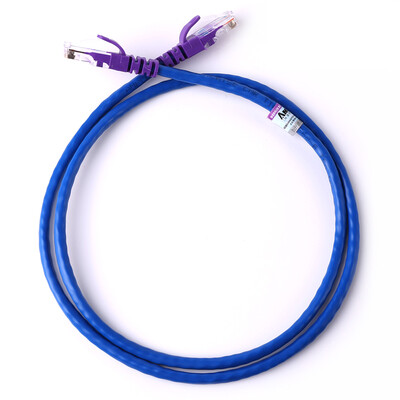 AMPC AMCOM AMCAT5E0810 PU Project-level network jumpers CAT5E ultra-five cable 8-core copper-free copper crystal head cable 1 m purple jacket
AMPC AMCOM AMCAT5E0810 PU Project-level network jumpers CAT5E ultra-five cable 8-core copper-free copper crystal head cable 1 m purple jacket