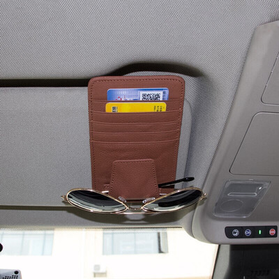Huazhe car glasses clip car sun visor card holder auto supplies business card paper clip car glasses clip multi-function car storage car sunglasses clip brown
Huazhe car glasses clip car sun visor card holder auto supplies business card paper clip car glasses clip multi-function car storage car sunglasses clip brown