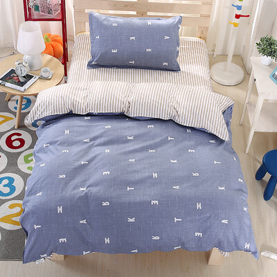 Jiuzhou deer suite home textile bed pieces sets of quilt bed linen cotton twill single student three sets of letters city 12 m bed 160 210cm
Jiuzhou deer suite home textile bed pieces sets of quilt bed linen cotton twill single student three sets of letters city 12 m bed 160 210cm