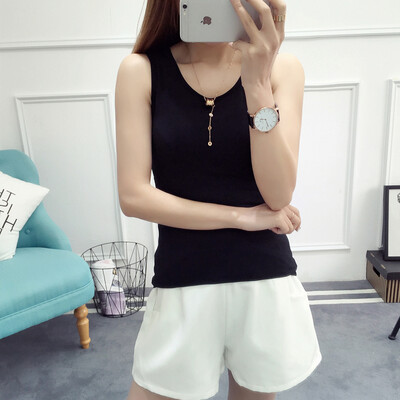 VIVAHEART Korean casual fashion solid color V neck vest sleeveless jacket female VWBX174137 white
VIVAHEART Korean casual fashion solid color V neck vest sleeveless jacket female VWBX174137 white