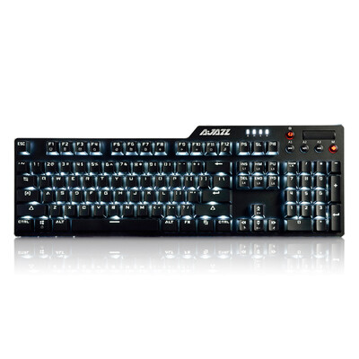 Black Jazz AJAZZ Assassin II alloy mechanical keyboard AK35i obsidian black tea axis white light
Black Jazz AJAZZ Assassin II alloy mechanical keyboard AK35i obsidian black tea axis white light