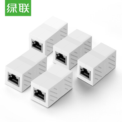 Green (UGREEN) RJ45 cable connector cable to the connector connector Category 5 Category 6 Category 7 Network cable extender Double pass header module Black 20390
Green (UGREEN) RJ45 cable connector cable to the connector connector Category 5 Category 6 Category 7 Network cable extender Double pass header module Black 20390