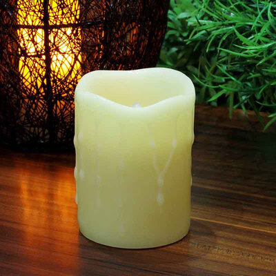 DFL Flameless Real Wax Dripping Pillar Electronic Candle with Timer for Home Party Wedding Christmas Decoration Valentines Day
DFL Flameless Real Wax Dripping Pillar Electronic Candle with Timer for Home Party Wedding Christmas Decoration Valentines Day