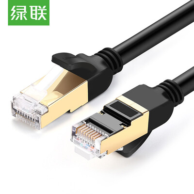 Зеленый сустав (UGREEN) 7 на основе плоского кабеля cat7 Семь видов высокоскоростных сетей экранированной витой пары медных гигабитных перемычки 1,5 м домашних компьютеров закончили кабель широкополосной линии 11276
Зеленый сустав (UGREEN) 7 на основе плоского кабеля cat7 Семь видов высокоскоростных сетей экранированной витой пары медных гигабитных перемычки 1,5 м домашних компьютеров закончили кабель широкополосной линии 11276