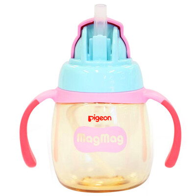 Pigeon MagMag PPSU children learn to drink stage training baby straw cup fresh powder
Pigeon MagMag PPSU children learn to drink stage training baby straw cup fresh powder
