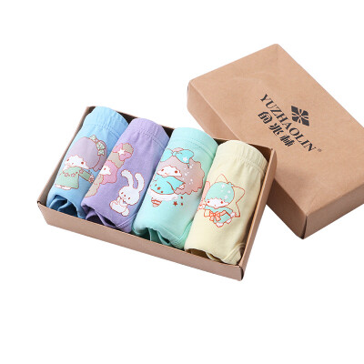 Yu Zhaolin children&39s underwear category A standard girl four boxed triangle angle underwear YL17T004DZ angel baby triangle 120 yards
Yu Zhaolin children&39s underwear category A standard girl four boxed triangle angle underwear YL17T004DZ angel baby triangle 120 yards