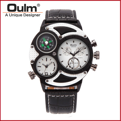 OULM Brand Watches Men Luxury Top Quartz-watch 3 Dials Vintage Military Wristwatch Male Leather Clock relogio masculino
OULM Brand Watches Men Luxury Top Quartz-watch 3 Dials Vintage Military Wristwatch Male Leather Clock relogio masculino
