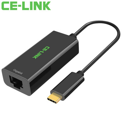 CE-LINK 1102 Type-C to Gigabit Ethernet Converter USB-C3.1 to RJ45 Converter Apple Macbook Computer Interface External wired network card
CE-LINK 1102 Type-C to Gigabit Ethernet Converter USB-C3.1 to RJ45 Converter Apple Macbook Computer Interface External wired network card