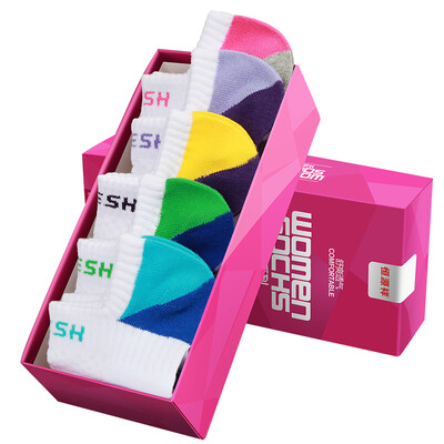Ms Heng Yuanxiang boat socks shallow mouth invisible sports socks fashion hit color cotton socks mixed color 5 pairs of equipment
Ms Heng Yuanxiang boat socks shallow mouth invisible sports socks fashion hit color cotton socks mixed color 5 pairs of equipment