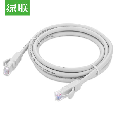 Green Alliance (UGREEN) Category 6 cable six Cat6 eight core twisted pair cable Gigabit network cable computer network jumper finished cable 30 meters gray 20183
Green Alliance (UGREEN) Category 6 cable six Cat6 eight core twisted pair cable Gigabit network cable computer network jumper finished cable 30 meters gray 20183