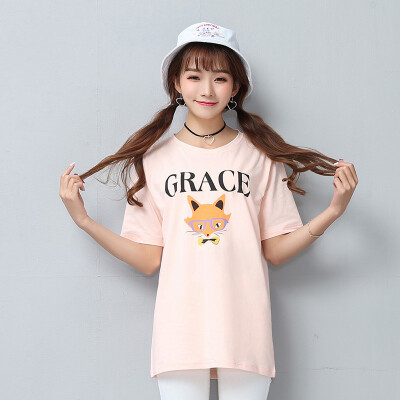 City Plus CITYPLUS Arts Fan Qingchun wild large size letter short-sleeved shirt round neck collar shirt T-shirt CWTD174157 pink L
City Plus CITYPLUS Arts Fan Qingchun wild large size letter short-sleeved shirt round neck collar shirt T-shirt CWTD174157 pink L