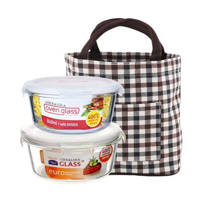 Lokchu buckle separate glass crisper two-piece microwave oven lunch box lunch box lunch box LLG861C (separate type) + LLG861 gift England grid package 840 + 950ml
Lokchu buckle separate glass crisper two-piece microwave oven lunch box lunch box lunch box LLG861C (separate type) + LLG861 gift England grid package 840 + 950ml