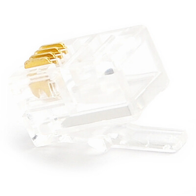 Three Fort (SANBAO) ultra-five advanced network crystal head 8P8C (100 / box), JACK gold-plated shrapnel, high-quality flame retardant materials, contact transmission performance
Three Fort (SANBAO) ultra-five advanced network crystal head 8P8C (100 / box), JACK gold-plated shrapnel, high-quality flame retardant materials, contact transmission performance