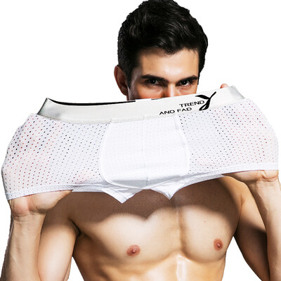 Yu Zhaolin 4 Men&39s underwear 3D ice silk mesh men&39s underwear breathable four-angle pants U convex smooth sexy men&39s underwear 4 color
Yu Zhaolin 4 Men&39s underwear 3D ice silk mesh men&39s underwear breathable four-angle pants U convex smooth sexy men&39s underwear 4 color