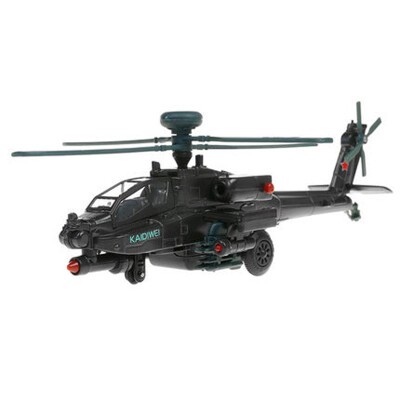 

[Супермаркет] Jingdong Кейди Вей 1:64 сплава военной модели США AH-64D «Апач» имитационная модель вертолета мальчик игрушка 685052