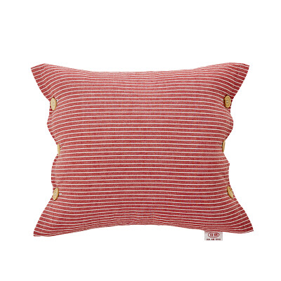 Jiabao pillow pillow protection waist pillow washed cotton cotton fabric logs can be washed&washed wine red stripes 45 45cm
Jiabao pillow pillow protection waist pillow washed cotton cotton fabric logs can be washed&washed wine red stripes 45 45cm