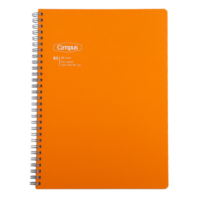 KOKUYO Japan imported Campus double helix notebook notepad simple tone 7mm dotted line B5 70 pages orange SU-TS27AT-YR
KOKUYO Japan imported Campus double helix notebook notepad simple tone 7mm dotted line B5 70 pages orange SU-TS27AT-YR