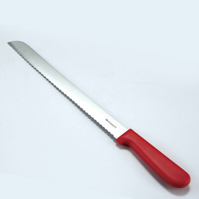 Hauswirt Baking Tools Food Grade 420 Stainless Steel 10 "Bread Knife Saw Cutter Cake Saw Blade West Point Saw Cutter T16803
Hauswirt Baking Tools Food Grade 420 Stainless Steel 10 "Bread Knife Saw Cutter Cake Saw Blade West Point Saw Cutter T16803