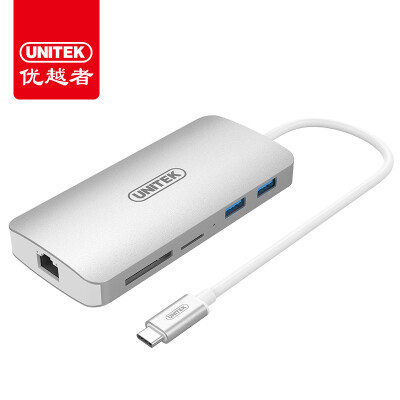 UNITEK) Type-C to HDMI high-definition adapter Apple MacBook docking station PD charging card reader USB-C to RJ45 cable interface converter Y-9115SL
UNITEK) Type-C to HDMI high-definition adapter Apple MacBook docking station PD charging card reader USB-C to RJ45 cable interface converter Y-9115SL