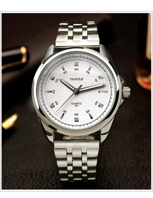 YAZOLE Luxury Stainless Steel Men's Watch Fashion Luminous Watches Men Watch Waterproof Clock saat reloj hombre erkek kol saati
YAZOLE Luxury Stainless Steel Men's Watch Fashion Luminous Watches Men Watch Waterproof Clock saat reloj hombre erkek kol saati