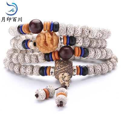 Moon India Sea high dense Shun white star Bodhi 108 Buddha beads hand string men and women paragraph Bodhi Zi bracelet 7 * 9mm
Moon India Sea high dense Shun white star Bodhi 108 Buddha beads hand string men and women paragraph Bodhi Zi bracelet 7 * 9mm