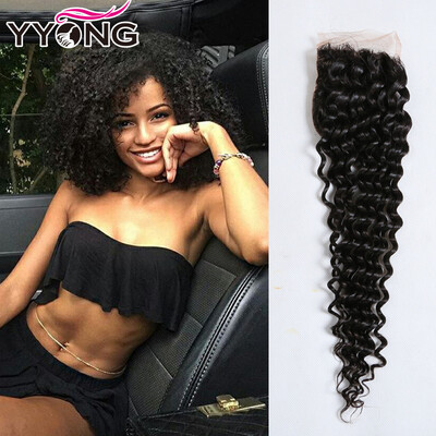 YYONG Hair Brazilian Curly Wave Lace Closure Virgin Curly Lace Closure Brazilian Deep Curly Closure 4*4 Middle Three Part Closure
YYONG Hair Brazilian Curly Wave Lace Closure Virgin Curly Lace Closure Brazilian Deep Curly Closure 4*4 Middle Three Part Closure