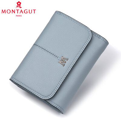 Montagut MONTAGUT wallet female short section Korean version of the mini sweet lady casual simple ticket clip buckle female small wallet R2322611034 blue
Montagut MONTAGUT wallet female short section Korean version of the mini sweet lady casual simple ticket clip buckle female small wallet R2322611034 blue
