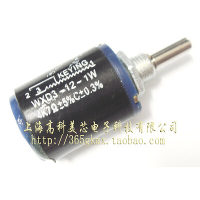 2pcs/lot WXD3-12 1W 1K WXD3-12-1W 5 ring multi-circle precision wire-wound potentiometer new original free shipping
2pcs/lot WXD3-12 1W 1K WXD3-12-1W 5 ring multi-circle precision wire-wound potentiometer new original free shipping